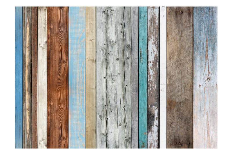 Fototapet Colors Arranged 350x245 - Artgeist sp. z o. o. - Inredning - Väggdekor - Tapet & tapettillbehör - Fototapet