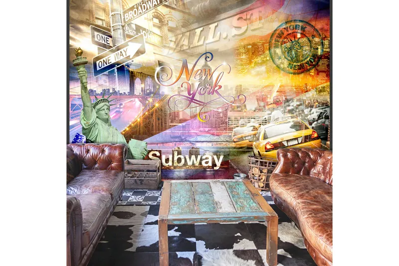 Fototapet Colorsof NYC 200x140, Artgeist sp. z o. o.