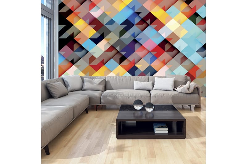 Fototapet Colour Patchwork 350x245, Artgeist sp. z o. o.