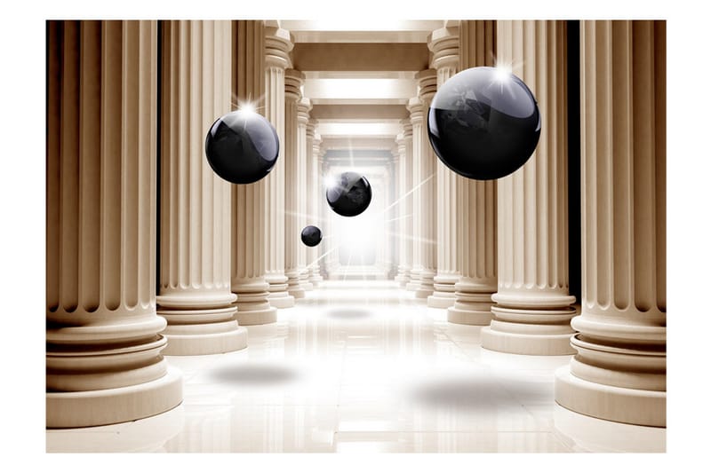 Fototapet Columns Of Justice 100x70 - Artgeist sp. z o. o. - Inredning - Väggdekor - Tapet & tapettillbehör - Fototapet