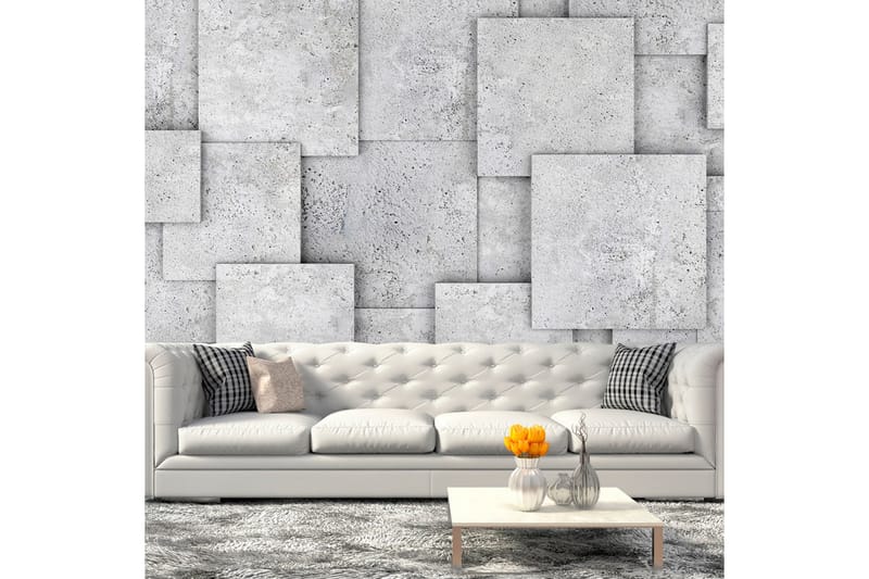 Fototapet Concrete Abyss 150x105 - Artgeist sp. z o. o. - Inredning - Väggdekor - Tapet & tapettillbehör - Fototapet