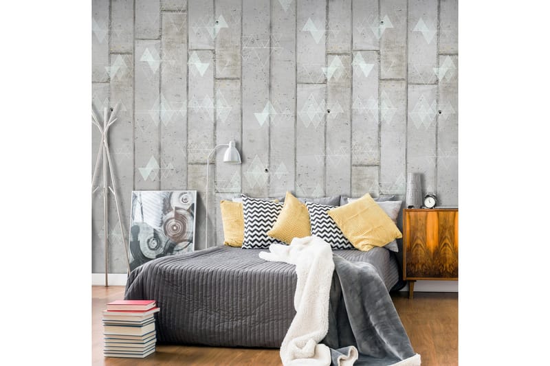 Fototapet Concrete And Triangles 50x1000, Artgeist sp. z o. o.