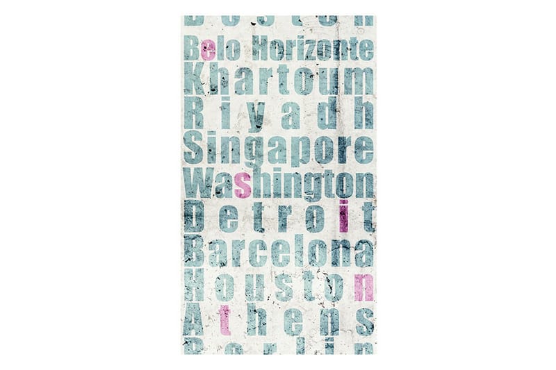 Fototapet Concrete Cities 50x1000 - Artgeist sp. z o. o. - Inredning - Väggdekor - Tapet & tapettillbehör - Fototapet