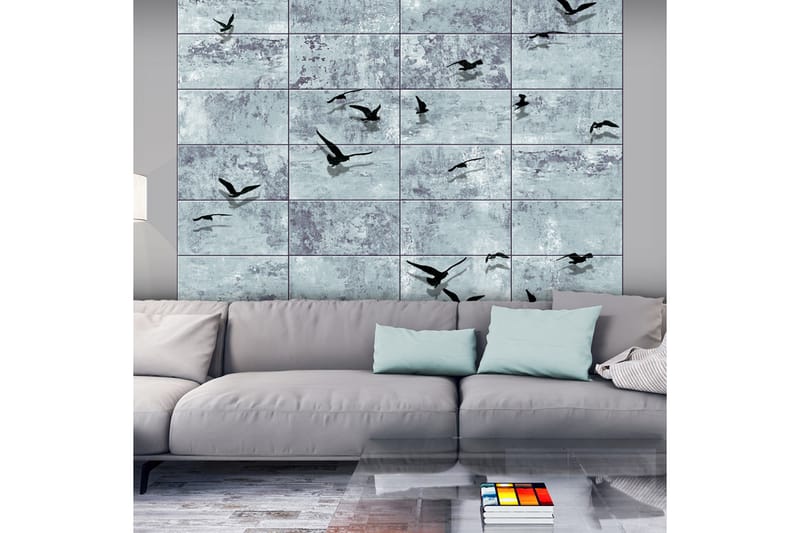 Fototapet Concrete Sky 50x1000 - Artgeist sp. z o. o. - Inredning - Väggdekor - Tapet & tapettillbehör - Fototapet