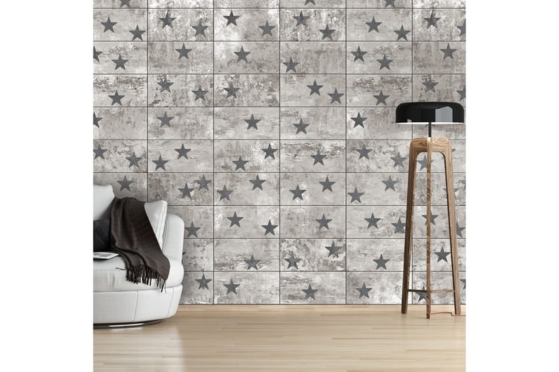 Fototapet Concrete Stars 50x1000 - Artgeist sp. z o. o. - Inredning - Väggdekor - Tapet & tapettillbehör - Fototapet