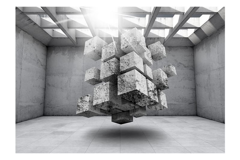Fototapet Concrete Prison 300x210 - Artgeist sp. z o. o. - Inredning - Väggdekor - Tapet & tapettillbehör - Fototapet