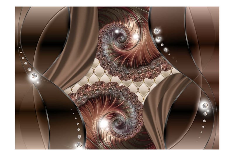 Fototapet Cooper Shells 300x210 - Artgeist sp. z o. o. - Inredning - Väggdekor - Tapet & tapettillbehör - Fototapet