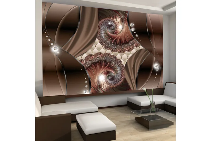 Fototapet Cooper Shells 300x210 - Artgeist sp. z o. o. - Inredning - Väggdekor - Tapet & tapettillbehör - Fototapet