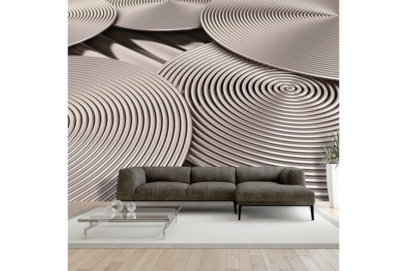 Fototapet Copper Spirals 400x280, Artgeist sp. z o. o.