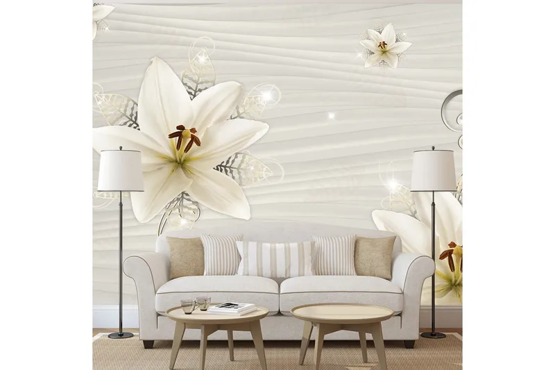 Fototapet Creamy Illusion 200x140, Artgeist sp. z o. o.