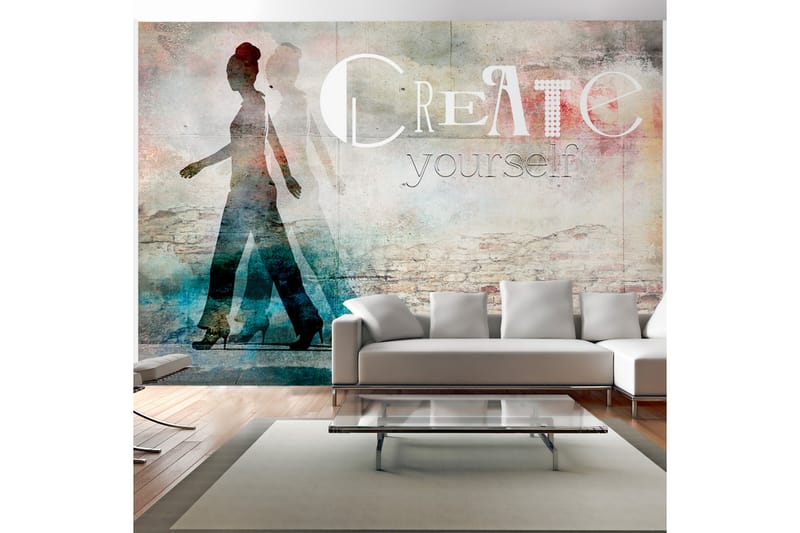 Fototapet Create Yourself 350x245 - Artgeist sp. z o. o. - Inredning - Väggdekor - Tapet & tapettillbehör - Fototapet