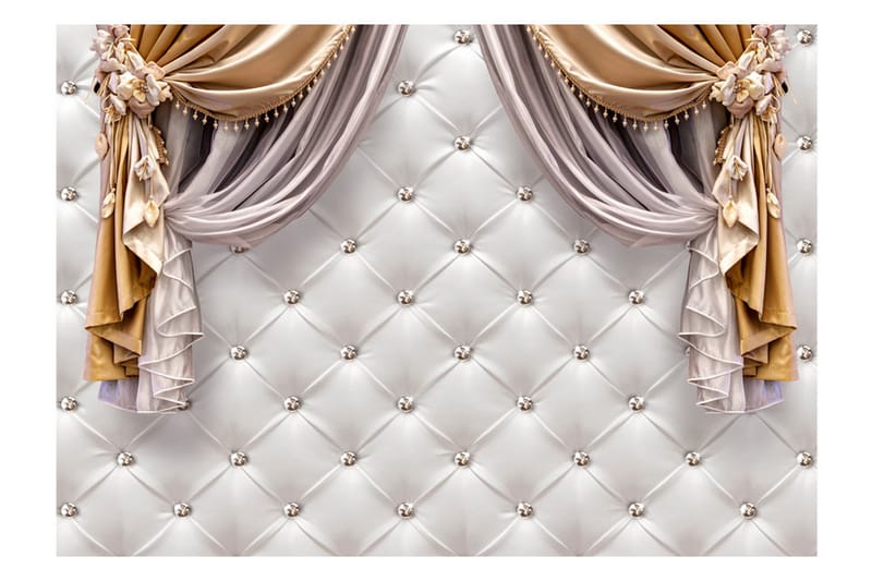 Fototapet Curtain Of Luxury 300x210 - Artgeist sp. z o. o. - Fototapet
