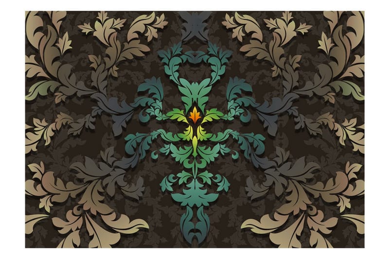 Fototapet Dancing Leaves 100x70 - Artgeist sp. z o. o. - Inredning - Väggdekor - Tapet & tapettillbehör - Fototapet