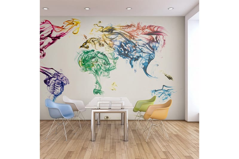 Fototapet Dancing Smoke Trails 350x270, Artgeist sp. z o. o.