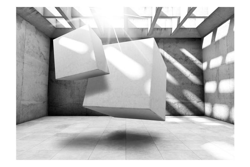 Fototapet Dancing Squares 250x175 - Artgeist sp. z o. o. - Inredning - Väggdekor - Tapet & tapettillbehör - Fototapet