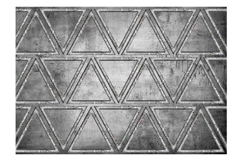 Fototapet Dancing With Triangles 400x280 - Artgeist sp. z o. o. - Inredning - Väggdekor - Tapet & tapettillbehör - Fototapet