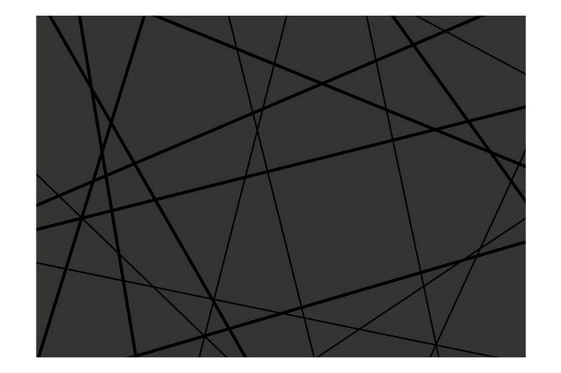 Fototapet Dark Intersection 400x280 - Artgeist sp. z o. o. - Inredning - Väggdekor - Tapet & tapettillbehör - Fototapet