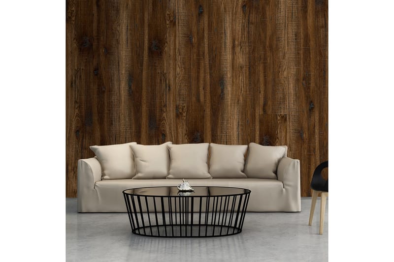 Fototapet Dark Wood 50x1000, Artgeist sp. z o. o.