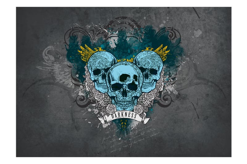 Fototapet Darkness III 200x140 - Artgeist sp. z o. o. - Inredning - Väggdekor - Tapet & tapettillbehör - Fototapet