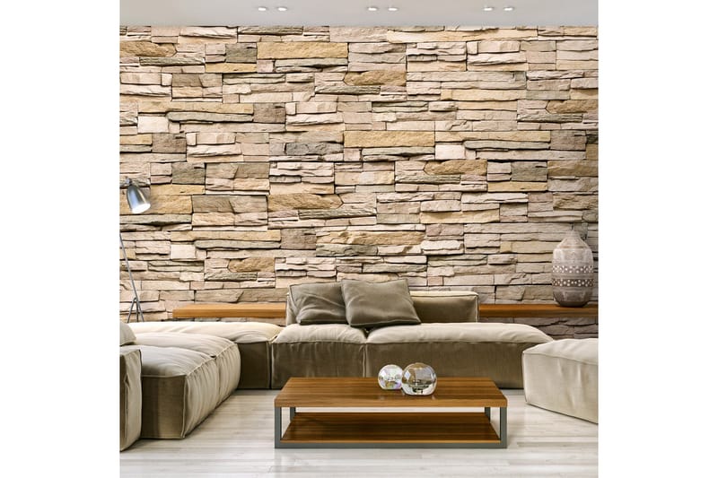 Fototapet Decorative Stone 350x245 - Artgeist sp. z o. o. - Inredning - Väggdekor - Tapet & tapettillbehör - Fototapet