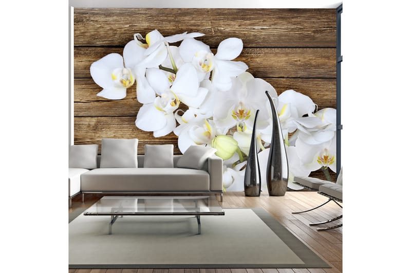 Fototapet Delicacy On Wood 400x280, Artgeist sp. z o. o.