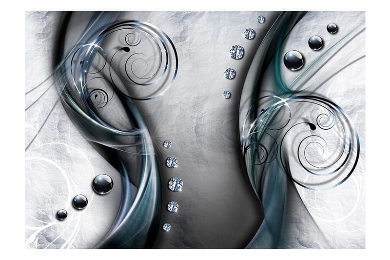 Fototapet Diamond Pirouette 150x105 - Artgeist sp. z o. o. - Inredning - Väggdekor - Tapet & tapettillbehör - Fototapet