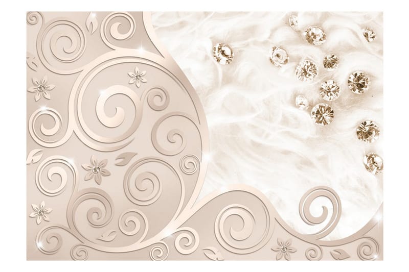 Fototapet Diamond Power 150x105 - Artgeist sp. z o. o. - Inredning - Väggdekor - Tapet & tapettillbehör - Fototapet