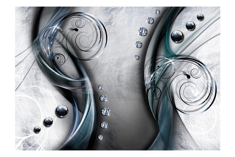 Fototapet Diamond Pirouette 150x105 - Artgeist sp. z o. o. - Inredning - Väggdekor - Tapet & tapettillbehör - Fototapet