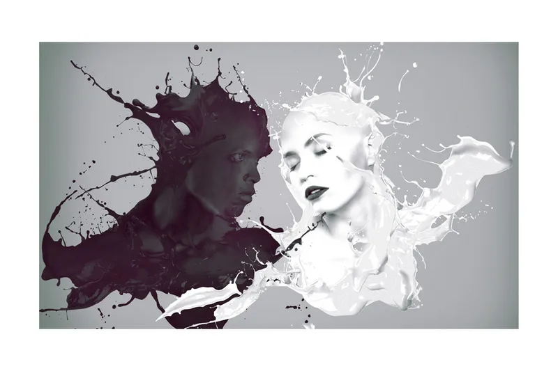 Fototapet Dissonance 450x270 - Artgeist sp. z o. o. - Inredning - Väggdekor - Tapet & tapettillbehör - Fototapet