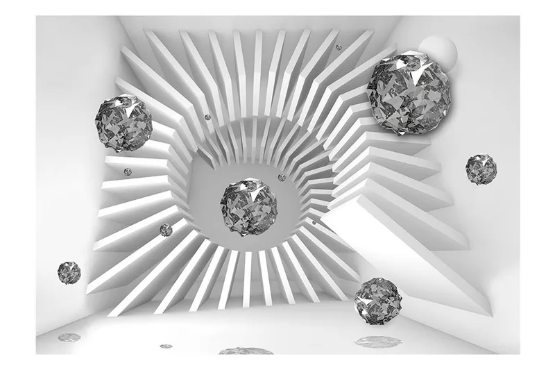 Fototapet Domino Effect 100x70 - Artgeist sp. z o. o. - Inredning - Väggdekor - Tapet & tapettillbehör - Fototapet