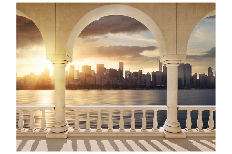 Fototapet Dream About New York 250x193 - Artgeist sp. z o. o. - Inredning - Väggdekor - Tapet & tapettillbehör - Fototapet