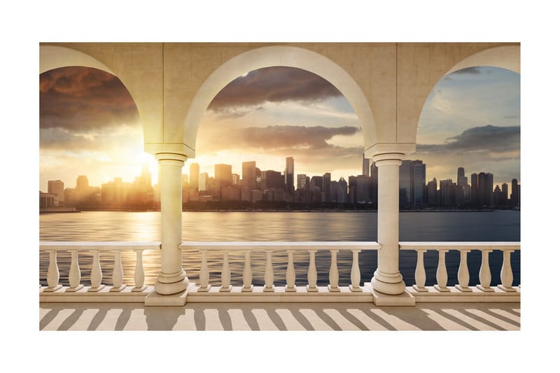 Fototapet Dream About New York 450x270 - Artgeist sp. z o. o. - Inredning - Väggdekor - Tapet & tapettillbehör - Fototapet