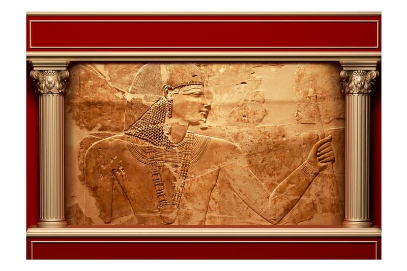 Fototapet Egyptian Walls 350x245 - Artgeist sp. z o. o. - Inredning - Väggdekor - Tapet & tapettillbehör - Fototapet