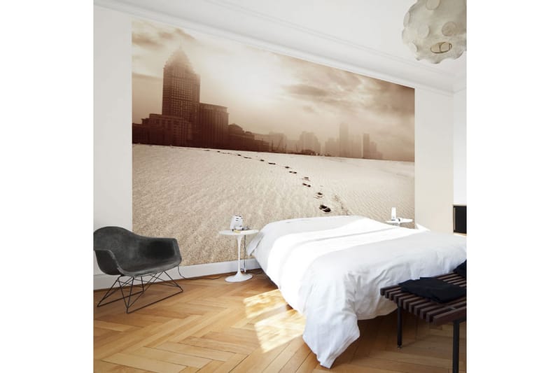 Fototapet En Väg Till En Storstad 350x270 - Artgeist sp. z o. o. - Inredning - Väggdekor - Tapet & tapettillbehör - Fototapet