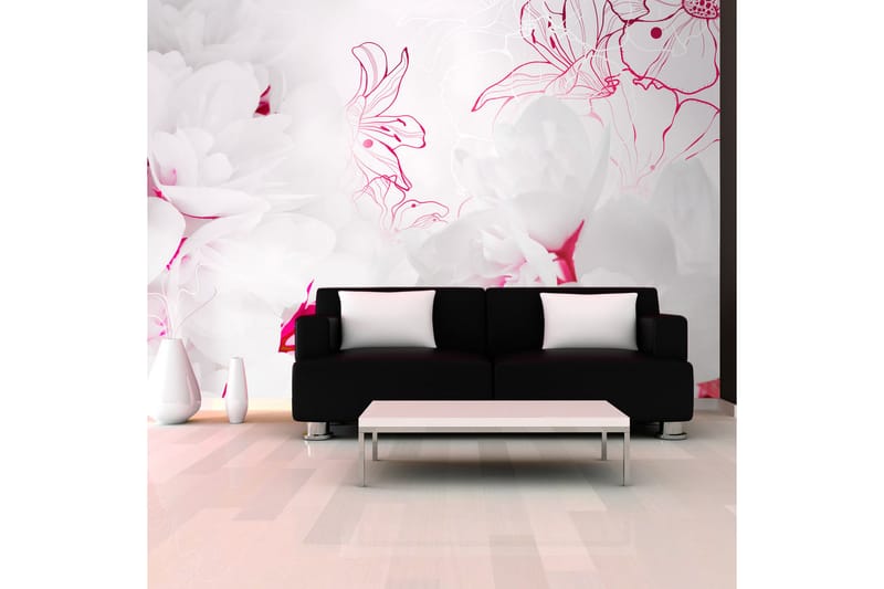 Fototapet Enveloped In White 350x245, Artgeist sp. z o. o.