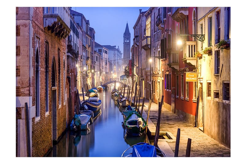 Fototapet Evening In Venice 250x175 - Artgeist sp. z o. o. - Inredning - Väggdekor - Tapet & tapettillbehör - Fototapet