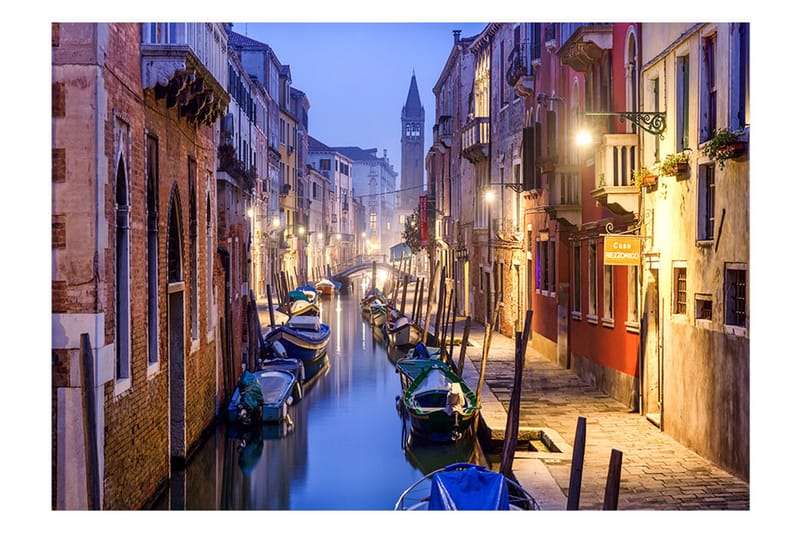 Fototapet Evening In Venice 400x280 - Artgeist sp. z o. o. - Inredning - Väggdekor - Tapet & tapettillbehör - Fototapet