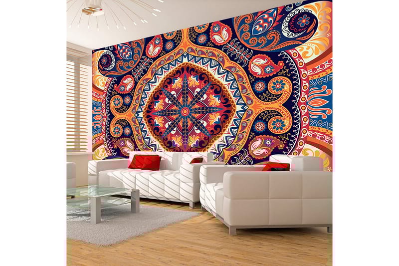 Fototapet Exotic Mosaic 200x140 - Artgeist sp. z o. o. - Inredning - Väggdekor - Tapet & tapettillbehör - Fototapet