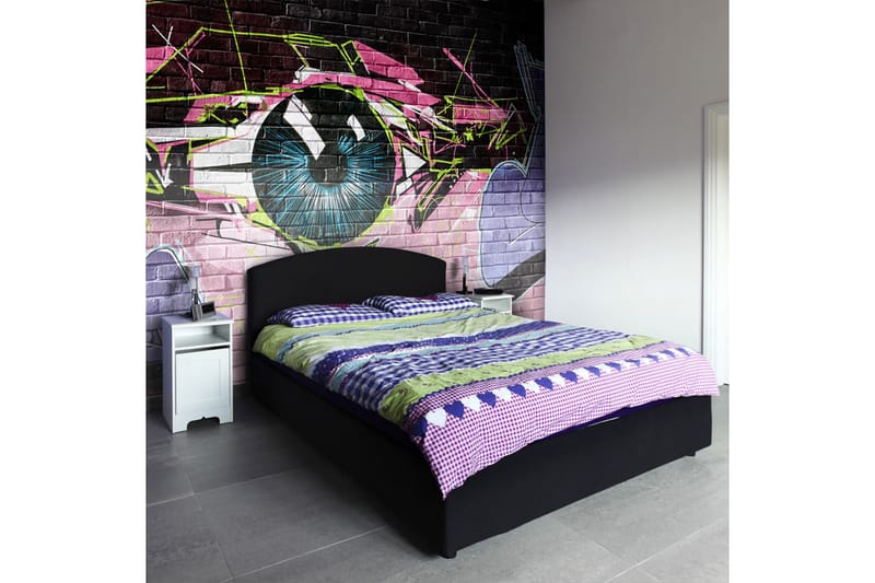 Fototapet Eye Graffiti 250x193 - Artgeist sp. z o. o. - Inredning - Väggdekor - Tapet & tapettillbehör - Fototapet