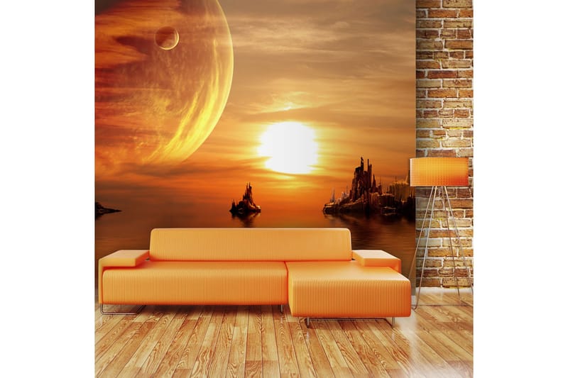 Fototapet Fantasy Sunset 250x193, Artgeist sp. z o. o.