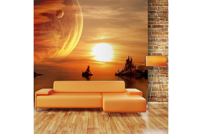 Fototapet Fantasy Sunset 300x231 - Artgeist sp. z o. o. - Inredning - Väggdekor - Tapet & tapettillbehör - Fototapet