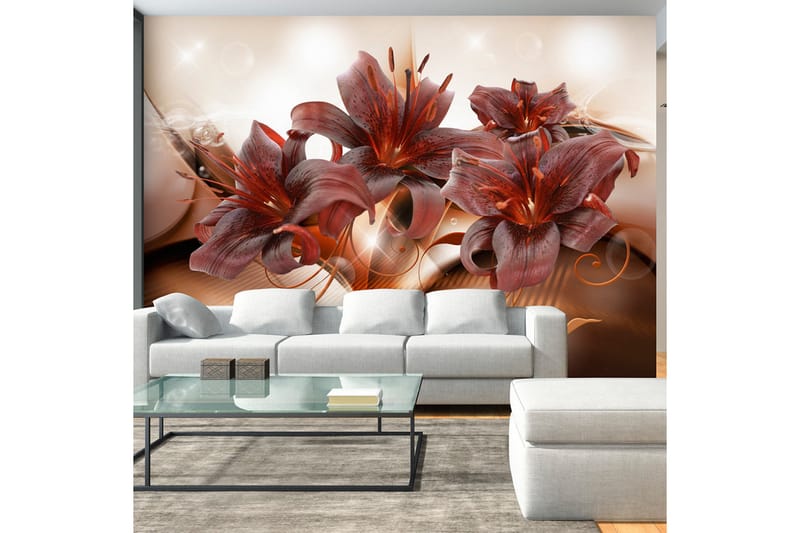 Fototapet Fiery Temperament 200x140 - Artgeist sp. z o. o. - Inredning - Väggdekor - Tapet & tapettillbehör - Fototapet