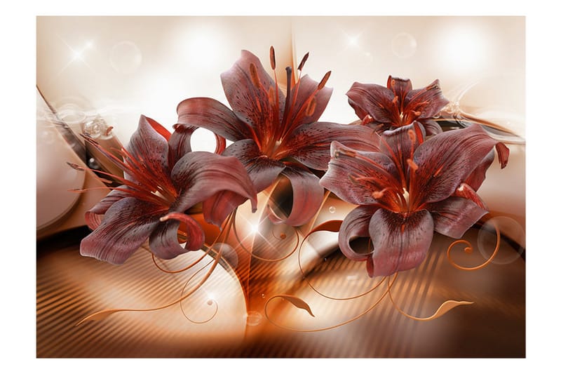 Fototapet Fiery Temperament 300x210 - Artgeist sp. z o. o. - Inredning - Väggdekor - Tapet & tapettillbehör - Fototapet