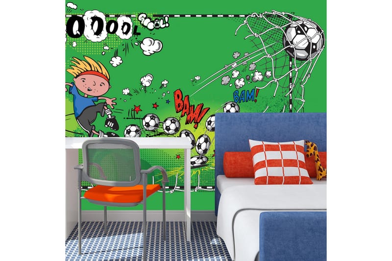 Fototapet First Gol 350x245 - Artgeist sp. z o. o. - Inredning - Väggdekor - Tapet & tapettillbehör - Fototapet