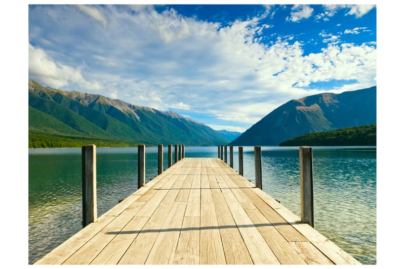 Fototapet Fjällsjö Bro 400x309, Artgeist sp. z o. o.