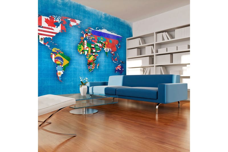 Fototapet Flags Of Countries 250x193, Artgeist sp. z o. o.