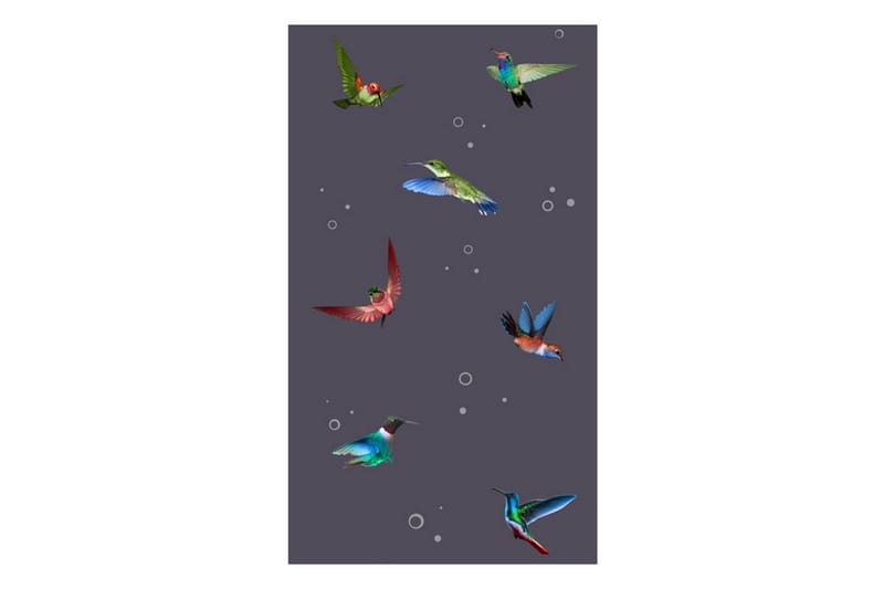 Fototapet Flight Of Hummingbirds 50x1000 - Artgeist sp. z o. o. - Inredning - Väggdekor - Tapet & tapettillbehör - Fototapet