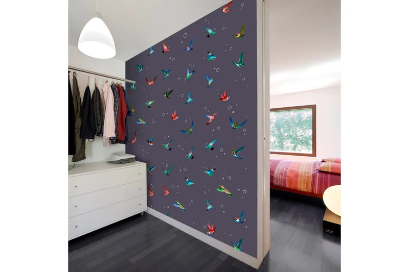 Fototapet Flight Of Hummingbirds 50x1000, Artgeist sp. z o. o.