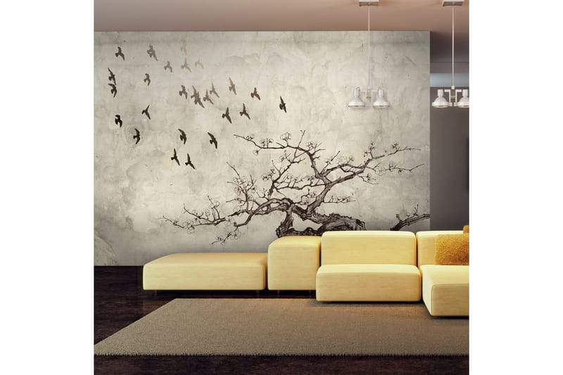 Fototapet Flock Of Birds 200x154, Artgeist sp. z o. o.