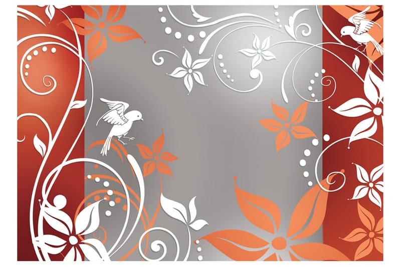 Fototapet Floral Fantasy II 250x175 - Artgeist sp. z o. o. - Inredning - Väggdekor - Tapet & tapettillbehör - Fototapet